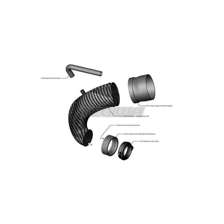 Eventuri Carbon Fibre Turbo Inlet Audi RS3 8V 8Y TTRS 8S