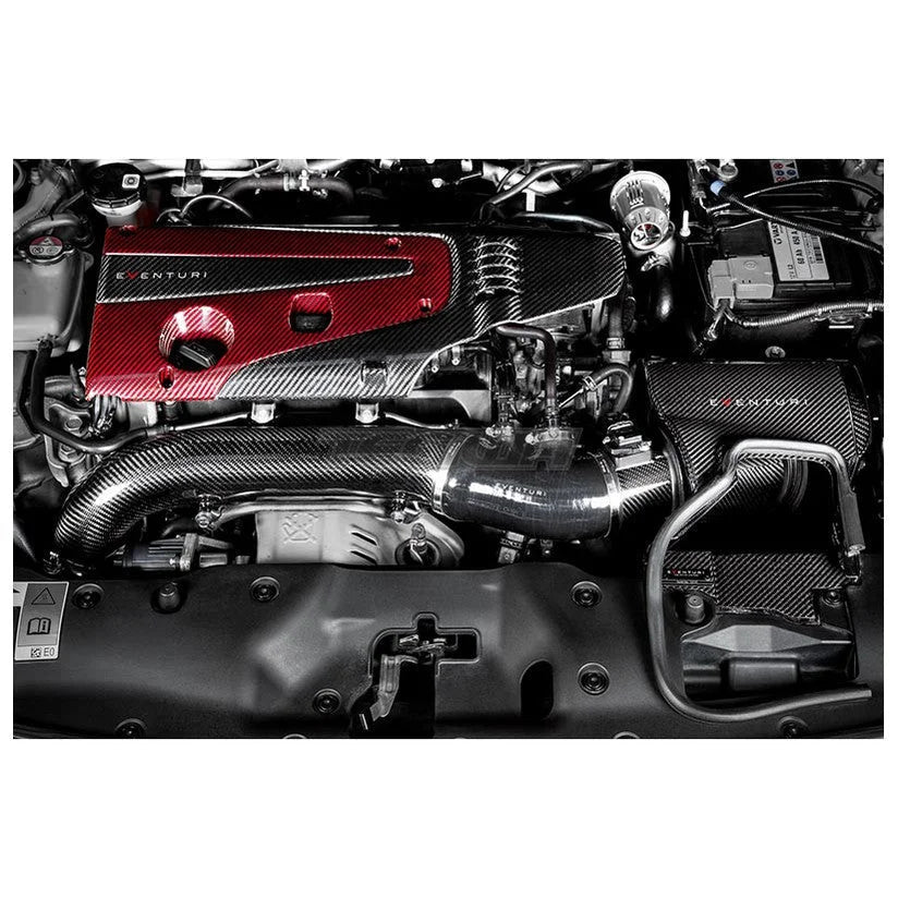 Eventuri Carbon Fibre Turbo Tube Package V2 MAF Tube Honda Civic Type R FK8