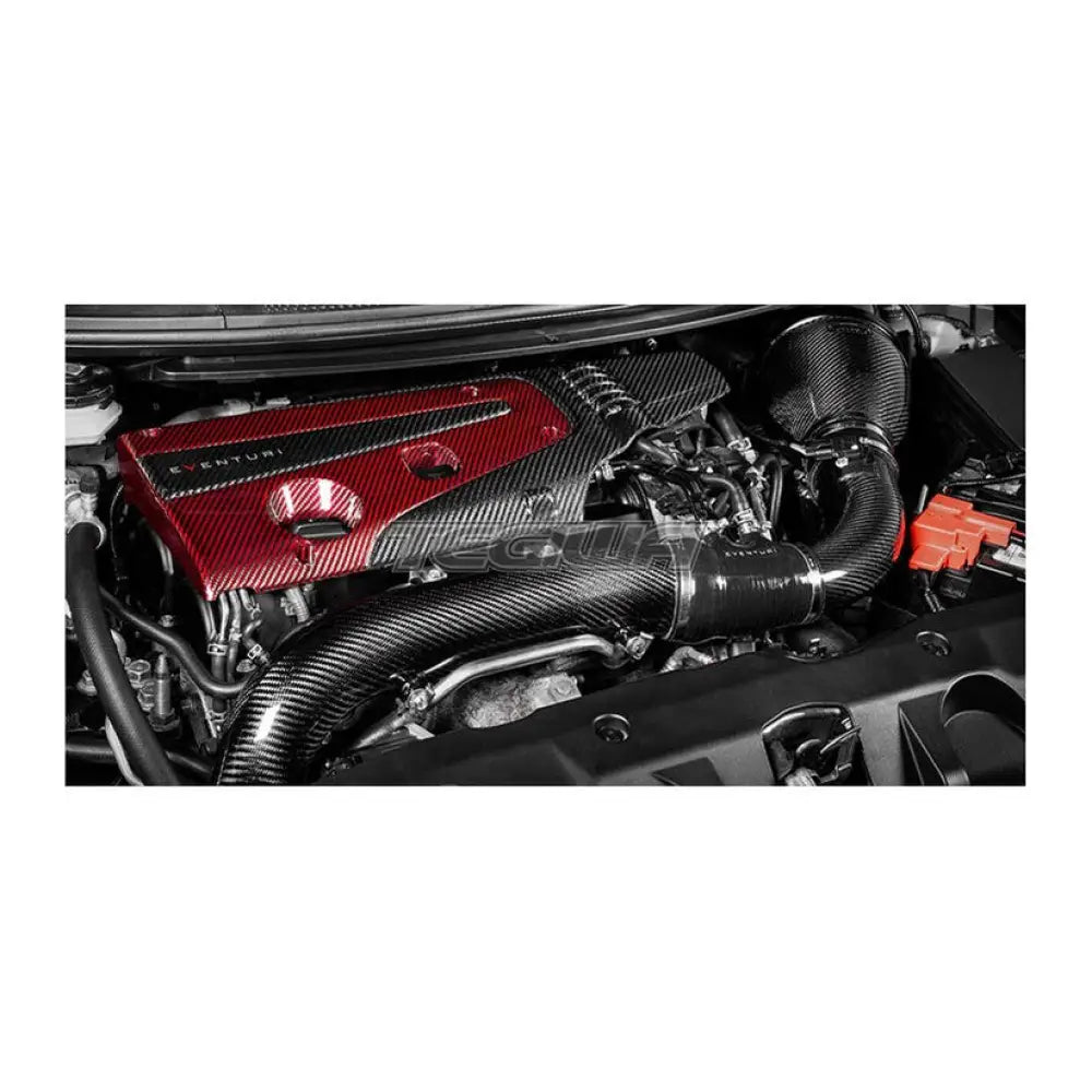 Eventuri Carbon Fibre Turbo Tube V2 Intake Honda Civic Type R FK2