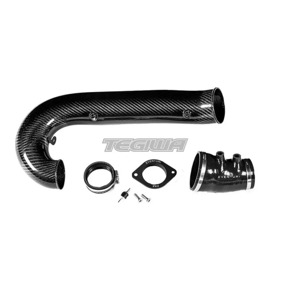 Eventuri Carbon Fibre Turbo Tube V2 Intake Honda Civic Type R FK2