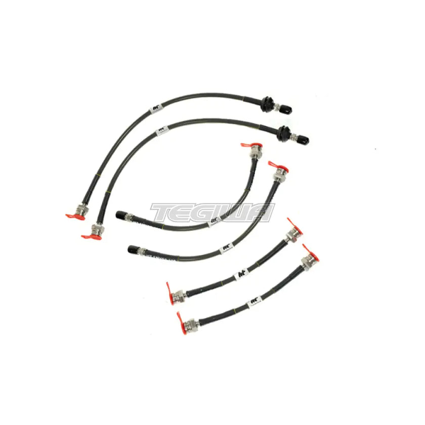 Forge Motorsport Brake Lines Ford Focus Rs Mk2 02-04 Black