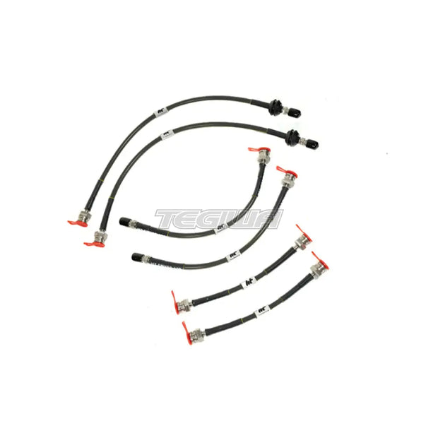 Forge Motorsport Brake Lines Ford Focus Rs Mk2 02-04 Black