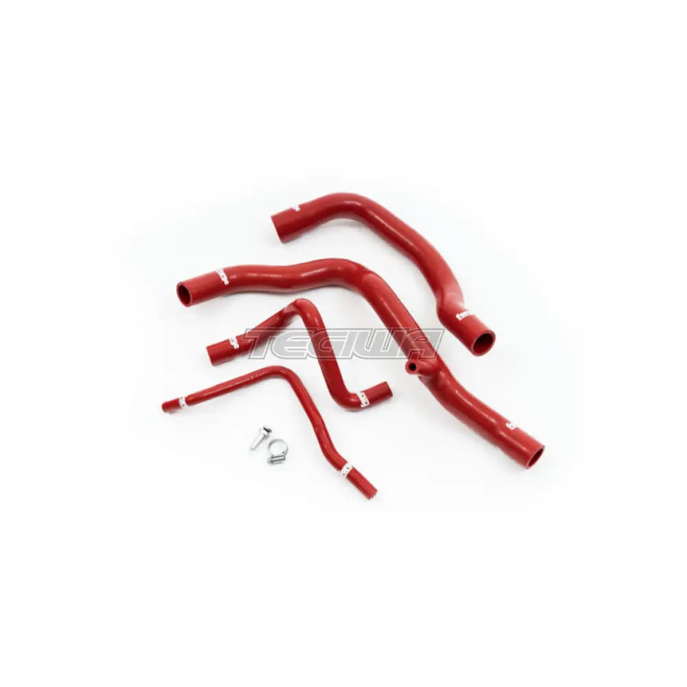 Forge Motorsport Silicone Coolant Hoses Mini Cooper S R53 00-06 Red / With Hose Clamp Kit Kits