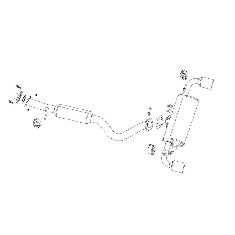 Fujitsubo Authorize R GPF/OPF Back Exhaust Toyota GR Yaris 20+