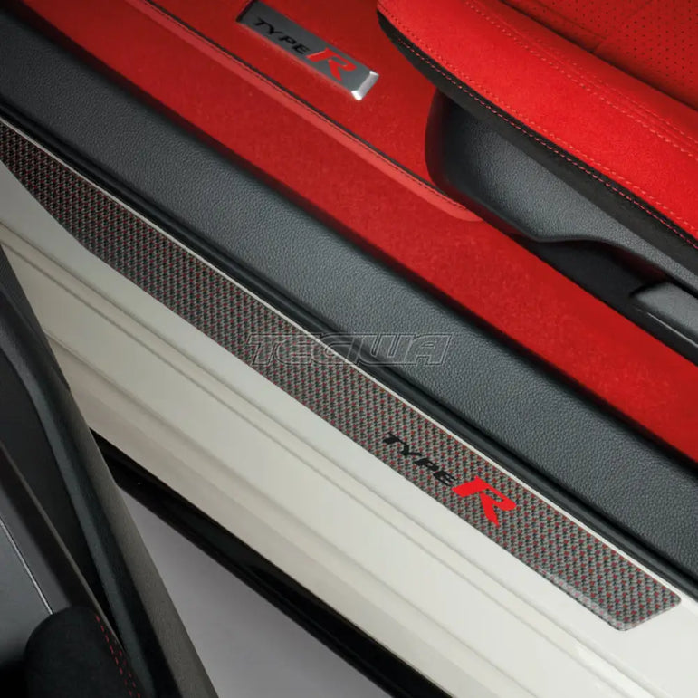 Genuine Honda Illuminated Doorstep Garnishes Red Civic Type-R FL5 23+