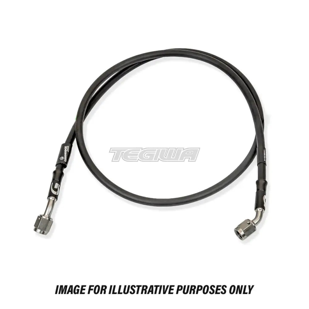 Goodridge Braided Clutch Line Zinc Plated Fittings Toyota GT86