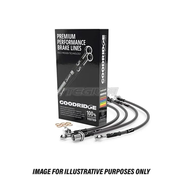Goodridge Performance Brake Lines with Stainless Steel Fittings Toyota MR2 AW11