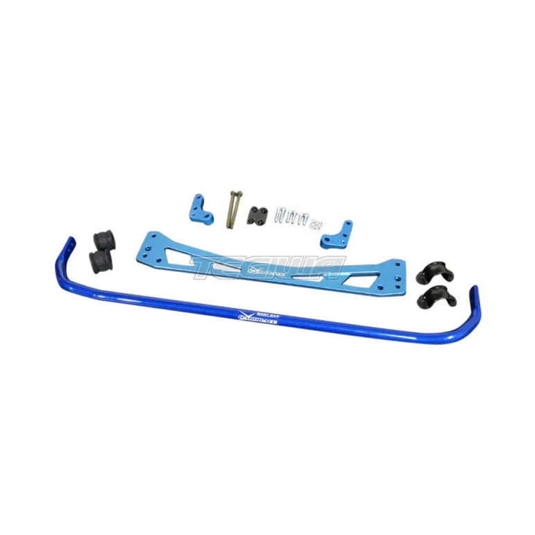 Hardrace 25.4mm Rear Anti Roll Bar And Sub Frame Brace 8Pc Set Honda Civic EK 96-00