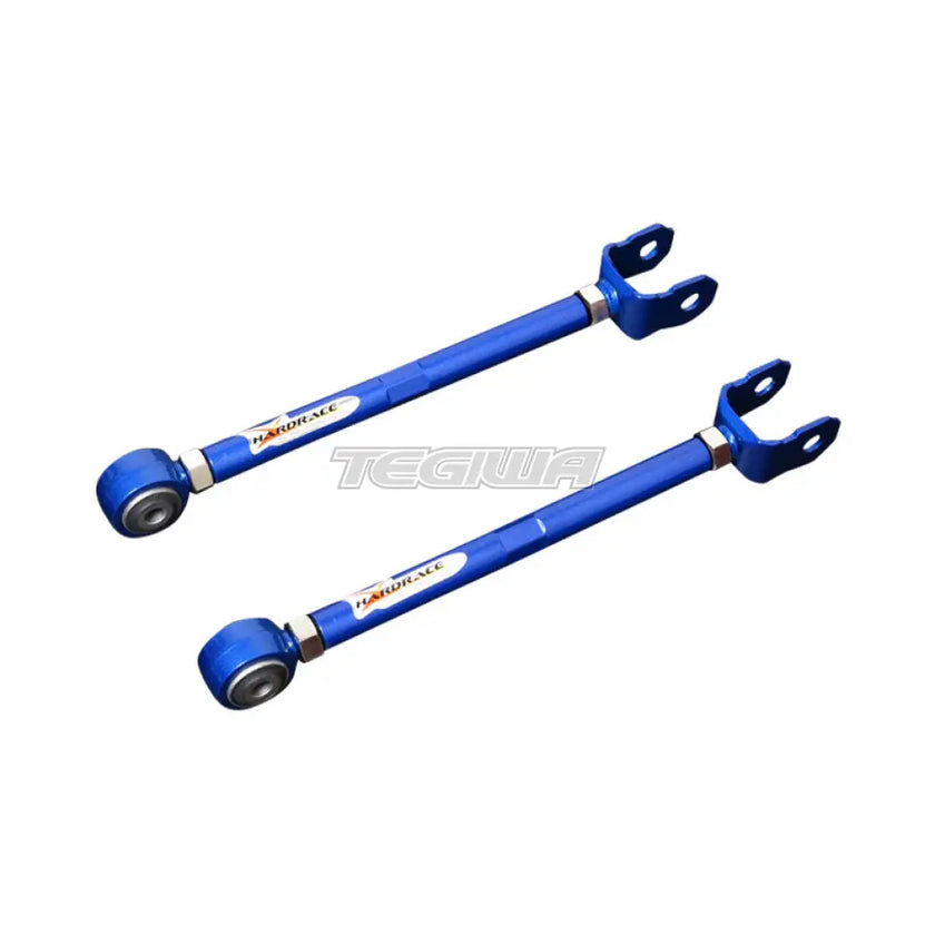 Hardrace Adjustable Rear Lower Arms With Hardened Rubber Bushes 2Pc Set Toyota Mark II JZX90 JZX100