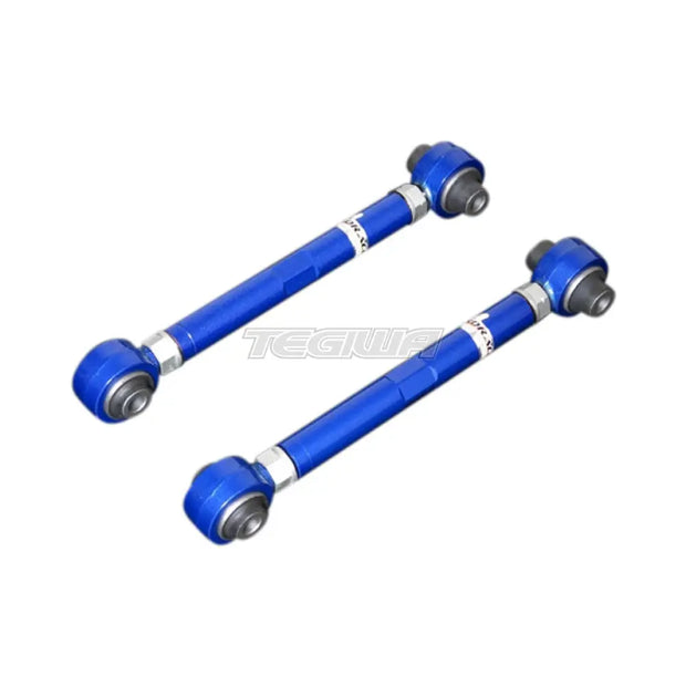 Hardrace Adjustable Rear Toe Control Arms Hardened Rubber Bushes Bearings 2Pc Set Audi A3 8V TT 8S Volkswagen Golf GTI R Mk7
