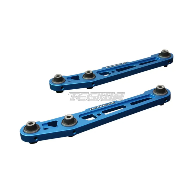 Hardrace Aluminium Rear Lower Control Arm With -40mm Hardened Rubber Shock Bushes 2Pc Set Honda Civic EG 92-95