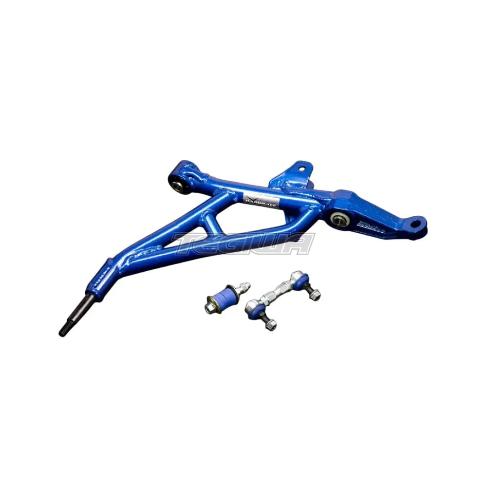 Hardrace Front Tubular Lower Arm Droplink Pillow Ball 4Pcs Honda Civic 92-96 Integra 94-01 Ready For #7214