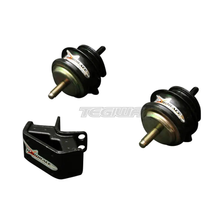 Hardrace Hardened Engine And Transmission Mounts 3Pc Set JZA70 90-96