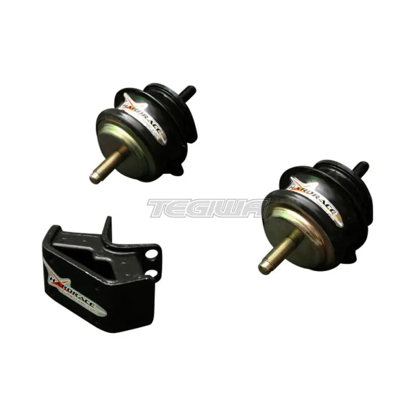 Hardrace Hardened Engine And Transmission Mounts 3Pc Set JZA70 90-96