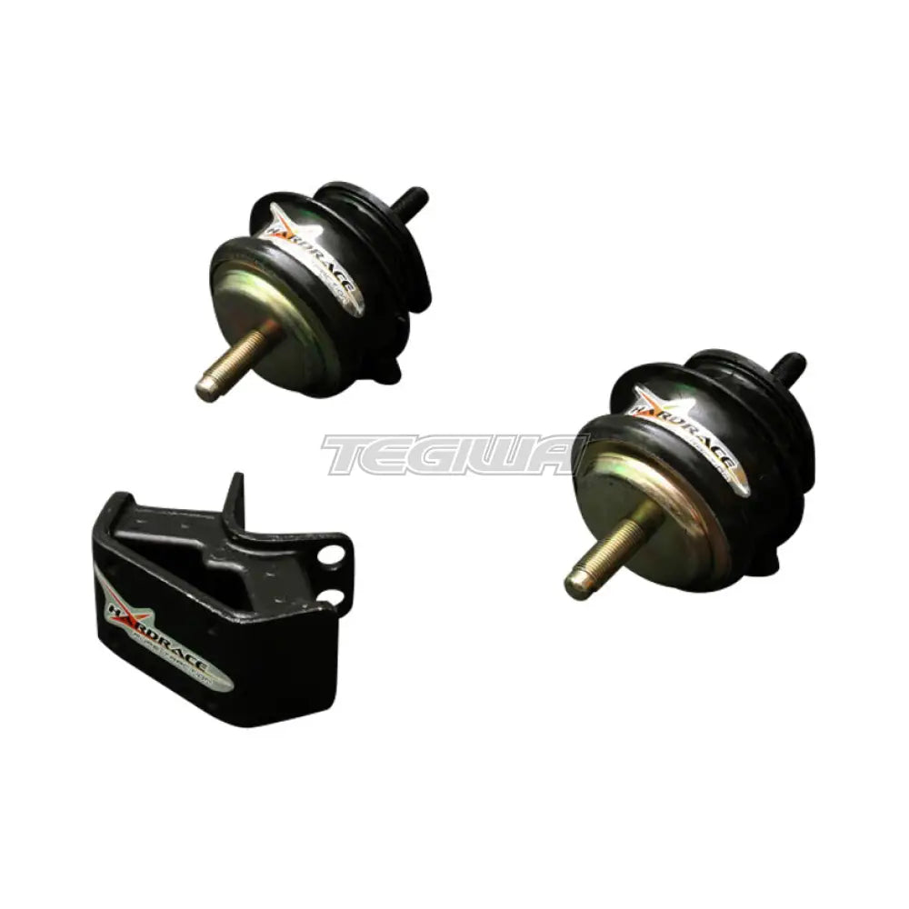 Hardrace Hardened Engine And Transmission Mounts 3Pc Set JZA70 90-96