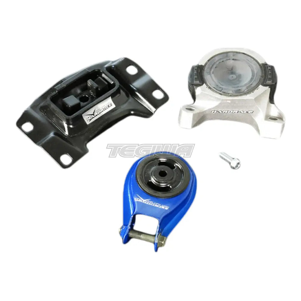 Hardrace Hardened Engine Mount Kit 3Pcs Ford Focus Mk2 St Rs