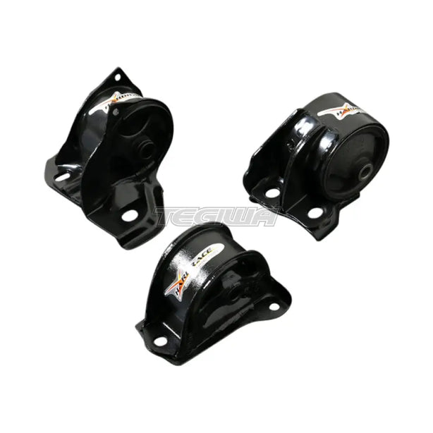 Hardrace Hardened Engine Mounts 3Pc Set MT Without Front Mounts Honda Civic EG B16A D16Z6 92-96