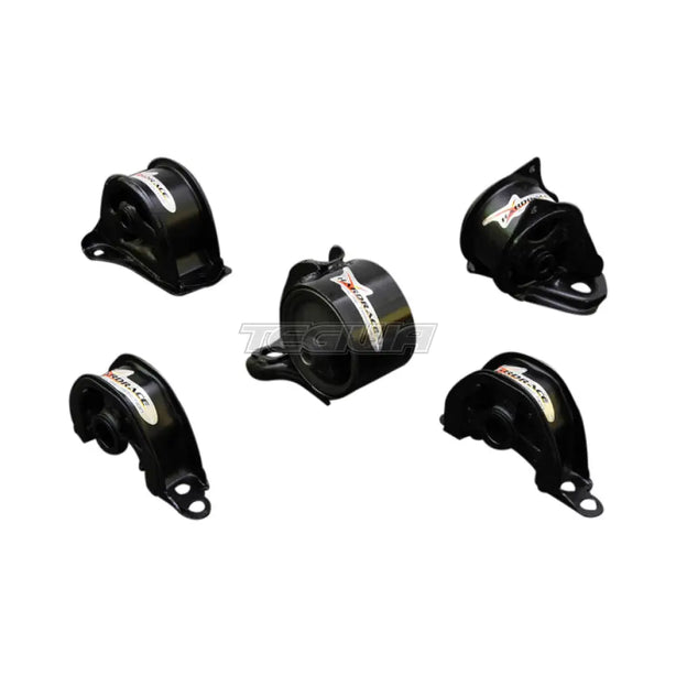 Hardrace Hardened Engine Mounts 5Pc Set MT Honda Civic EG B16A D16Z6 92-96