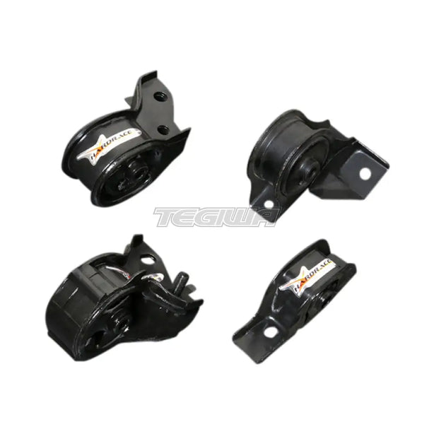 Hardrace Hardened Engine Mounts MT SOHC Honda Civic CRX EG 88-91