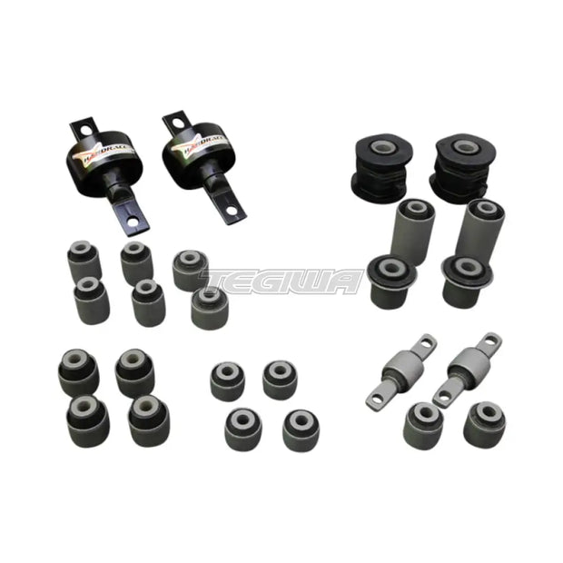 Hardrace Hardened Rubber Complete Arm Bushes 26Pc Set Honda Civic EK JDM 96-00 USDM Si 99-00