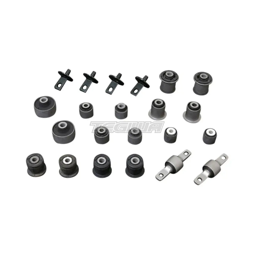 Hardrace Hardened Rubber Complete Bushing Kit 22Pc Set Honda Civic Si 01-06