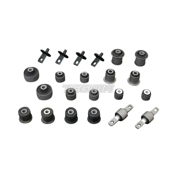 Hardrace Hardened Rubber Complete Bushing Kit 22Pc Set Honda Civic Si 01-06