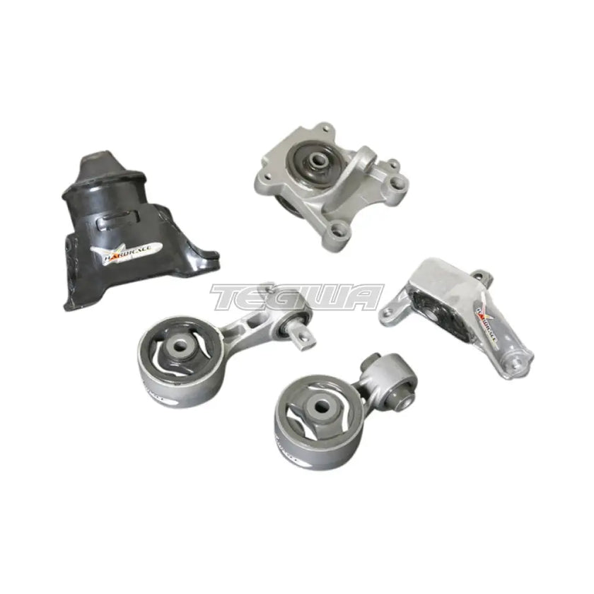 HARDRACE HARDENED RUBBER ENGINE MOUNT 5PC SET HONDA CIVIC FD SI K20 3DR 06-11 - Clearance