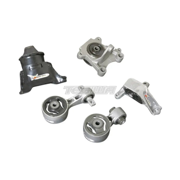 HARDRACE HARDENED RUBBER ENGINE MOUNT 5PC SET HONDA CIVIC FD SI K20 3DR 06-11 - Clearance