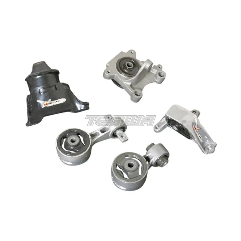 Hardrace Hardened Rubber Engine Mount 5Pc Set Honda Civic FD Si K20 3Dr 06-11