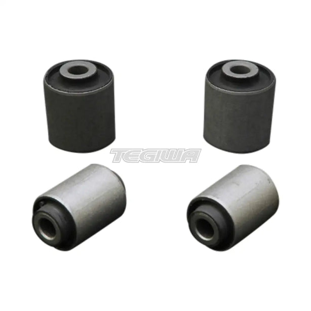Hardrace Hardened Rubber Front Lower Arm Bushes 4Pc Set Honda Accord 94-02 Prelude 94-97