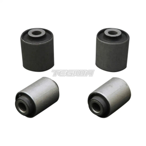 Hardrace Hardened Rubber Front Lower Arm Bushes 4Pc Set Honda Accord 94-02 Prelude 94-97