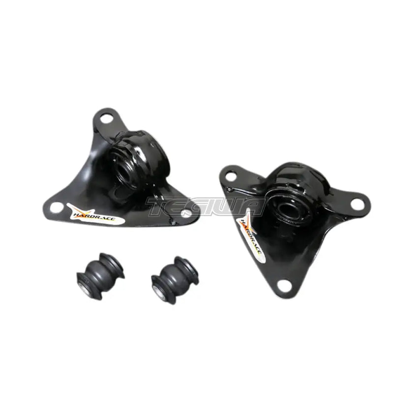 Hardrace Hardened Rubber Front Lower Arm Bushes 4Pc Set Honda Fit GE 08-14