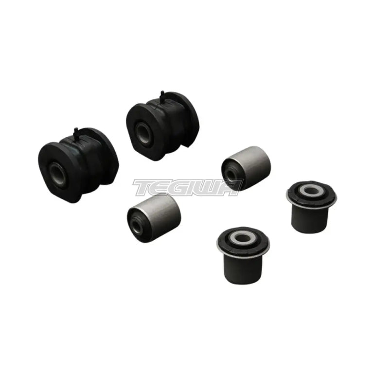 Hardrace Hardened Rubber Front Lower Arm Bushes 6Pc Set Honda Civic EK USDM 97-99