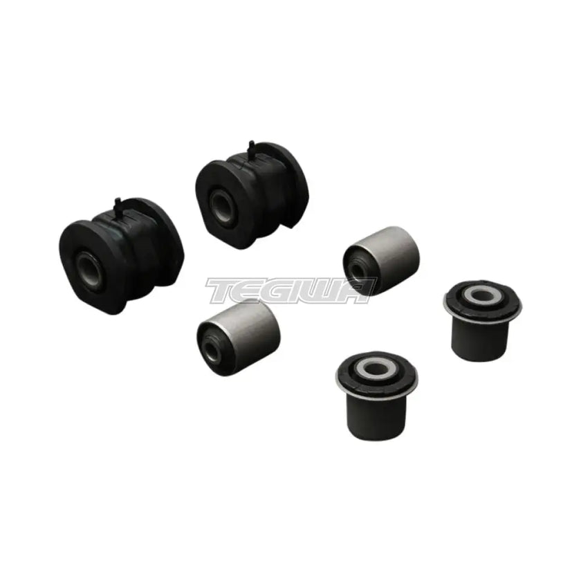 Hardrace Hardened Rubber Front Lower Arm Bushes 6Pc Set Honda Civic EK USDM 97-99