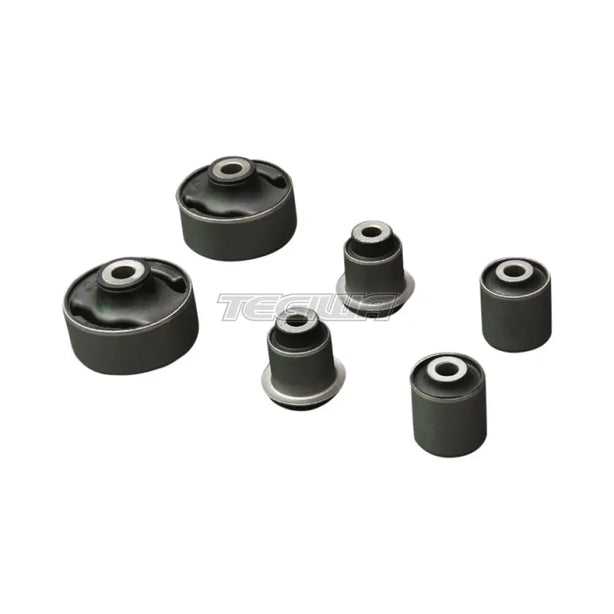 Hardrace Hardened Rubber Front Lower Control Arm Bushes 6Pc Set Honda Accord CU2 08-12