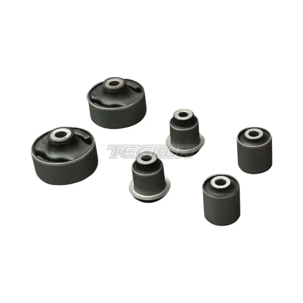 Hardrace Hardened Rubber Front Lower Control Arm Bushes 6Pc Set Honda Accord CU2 08-12