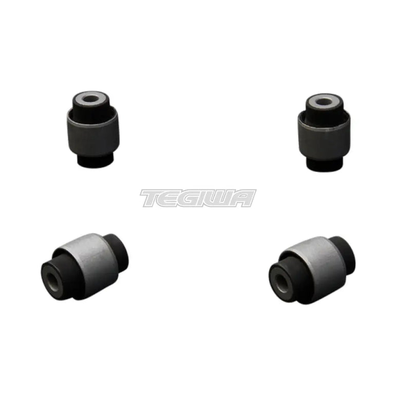 Hardrace Hardened Rubber Front Upper Arm Bushes 4Pc Set Honda Civic EK 96-00