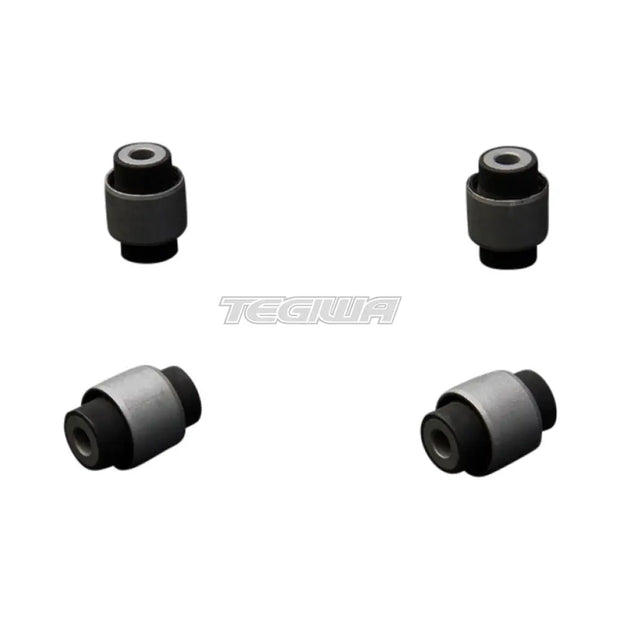 Hardrace Hardened Rubber Front Upper Arm Bushes 4Pc Set Honda Civic EK 96-00