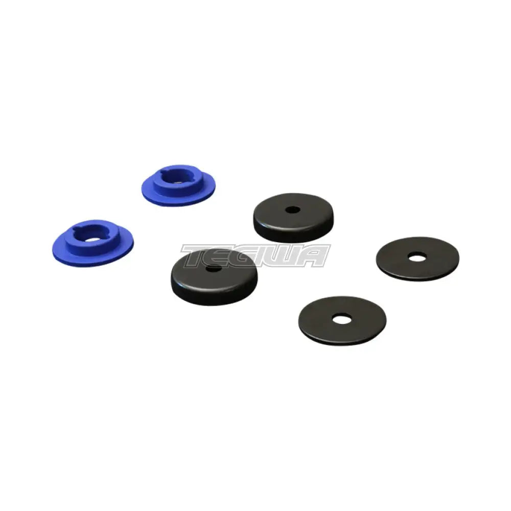 Hardrace Hardened Rubber Rear Diff Bushing Addons 6Pc Set Toyota GT86 Subaru BRZ 12-21