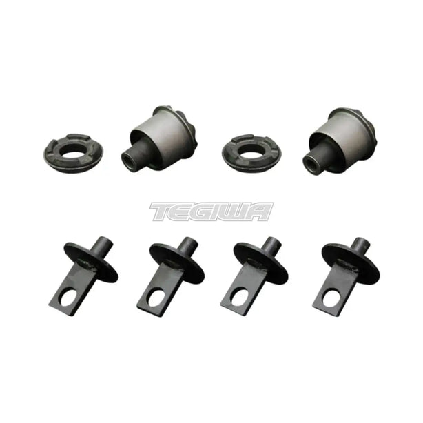 Hardrace Hardened Rubber Rear Trailing Arm Bushes 8Pc Set Honda Civic FD 06-11
