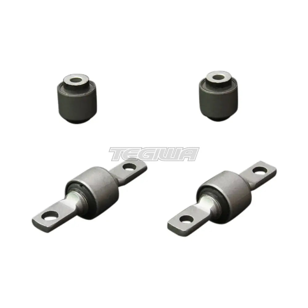 Hardrace Hardened Rubber Rear Upper Arm Bushes 4Pc Set Honda Civic FD 06-11
