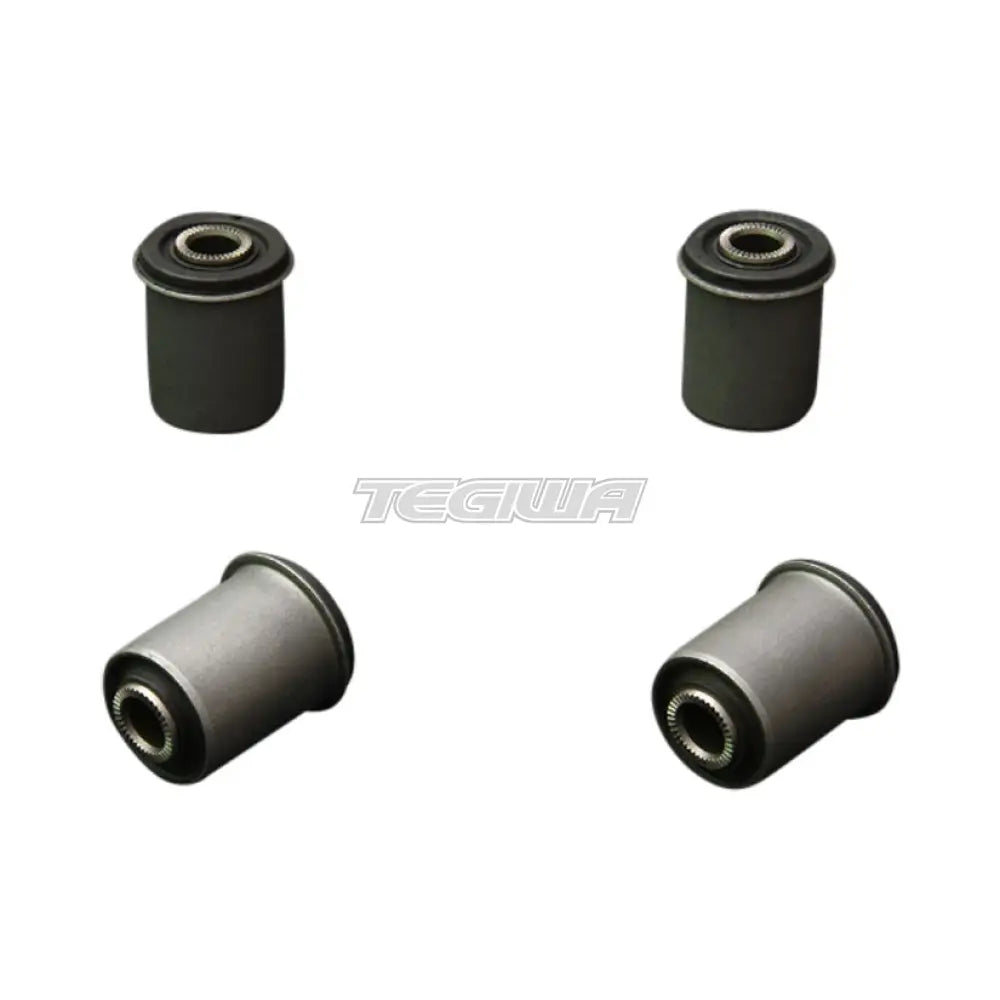 Hardrace Hardened Rubber Rear Upper Arm Bushes 4Pc Set Toyota Mark II JZX90 JZX100 92-00