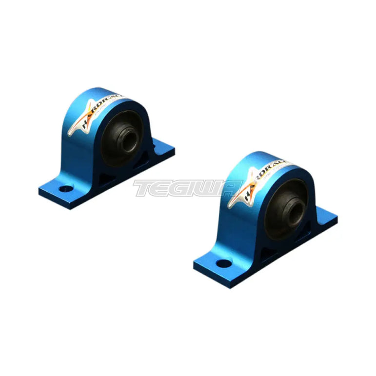 Hardrace Hardened Rubber Reinforced Rear Differential Mount 2Pc Set Honda S2000 AP1 AP2 99-09