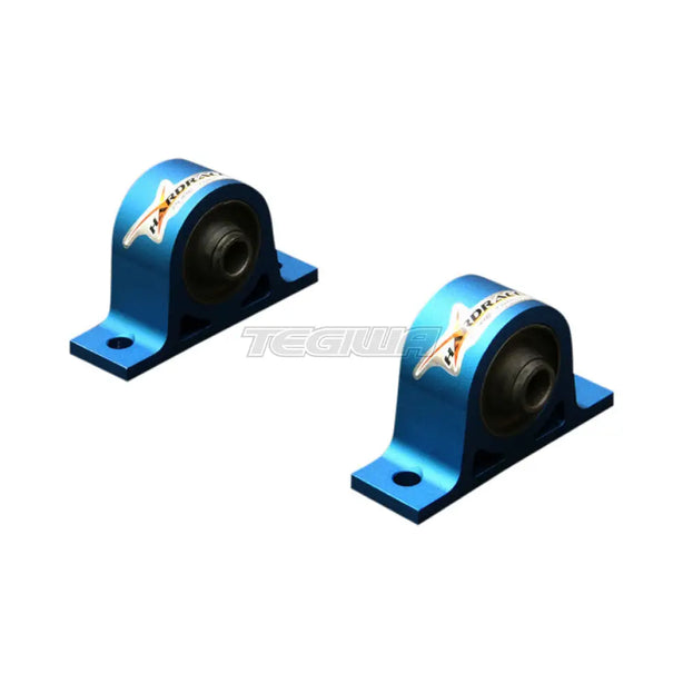 Hardrace Hardened Rubber Reinforced Rear Differential Mount 2Pc Set Honda S2000 AP1 AP2 99-09