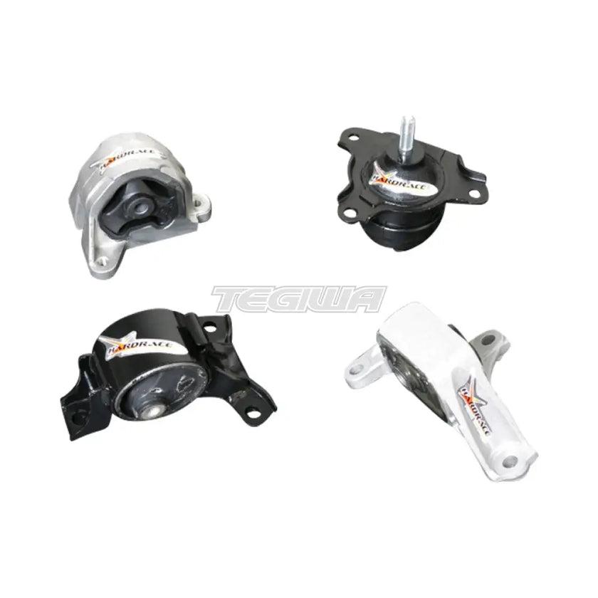 Hardrace Hardened Street Version MT Engine Mount 4Pc Set Honda Integra DC5 Civic EP3 02-06