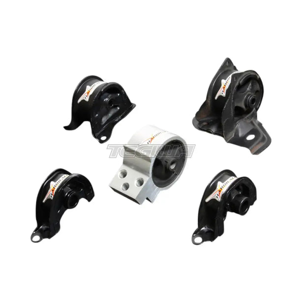 Hardrace Hardened Street Version MT Engine Mount 5Pc Set Honda Integra DC2 B16 B18 94-01