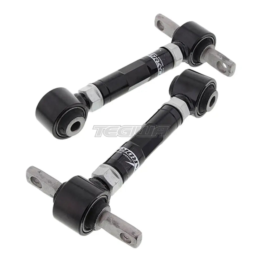 Hardrace Honda Civic EG EK DC2 Rear Upper Camber Kit Black Hardened Rubber 2Pcs Extreme Negative Camber Use Only -4 Deg+