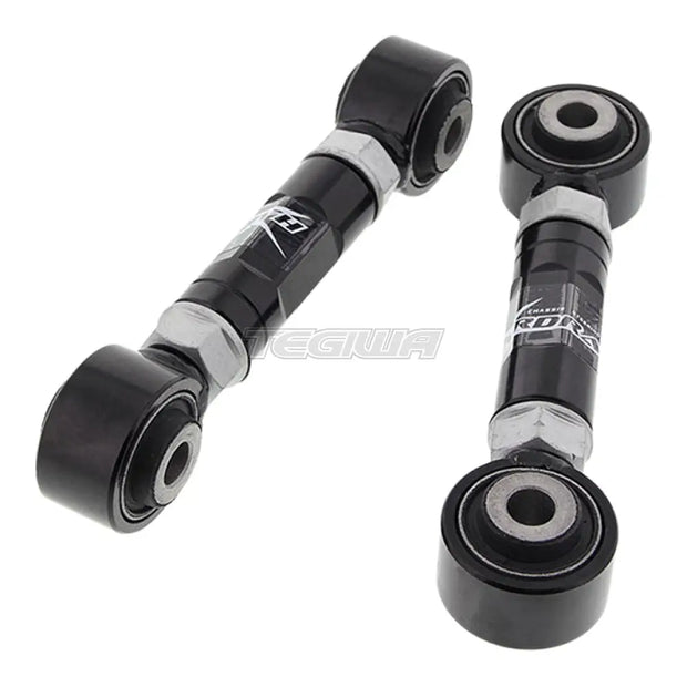 Hardrace Honda Civic EG EK Rear Toe Control Arm Black Hardened Rubber 2Pcs