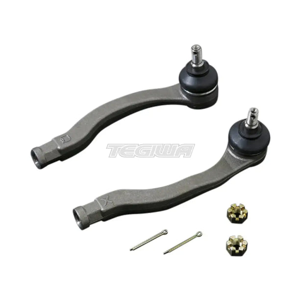 Hardrace OE Style Upgraded Hardened Tie Rod Ends 2Pc Set Honda Civic CRX 88-91