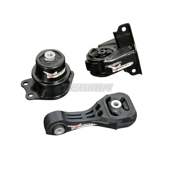Hardrace Race Hardened Engine Mount 3Pc Set Honda Fit 08-13